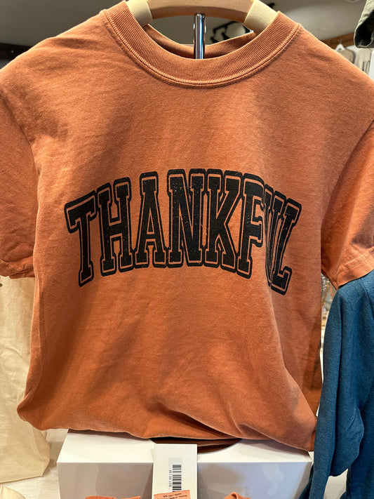 Thankful Distressed Yam Comfort Colors
