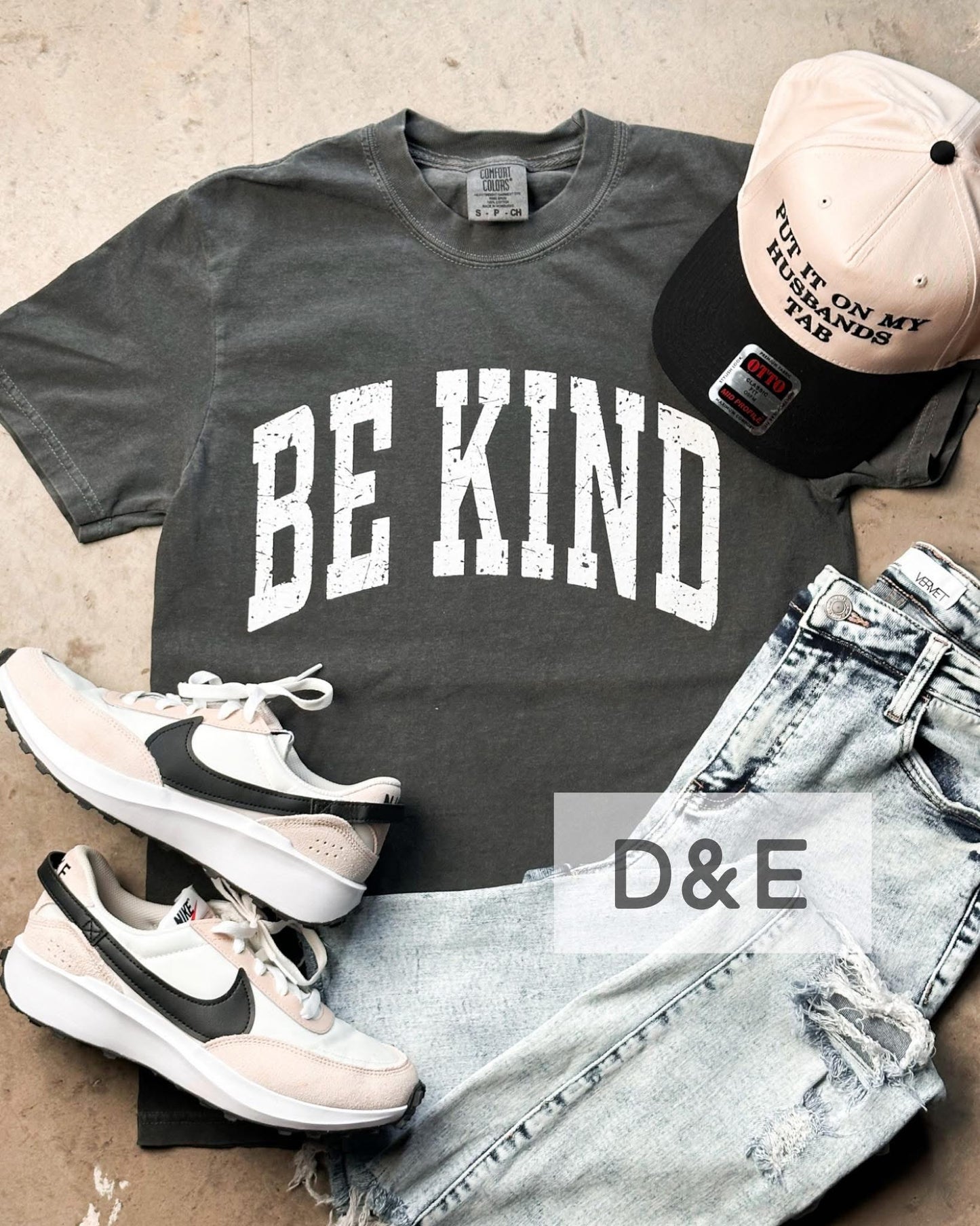 Be Kind Pepper Comfort Colors Tee