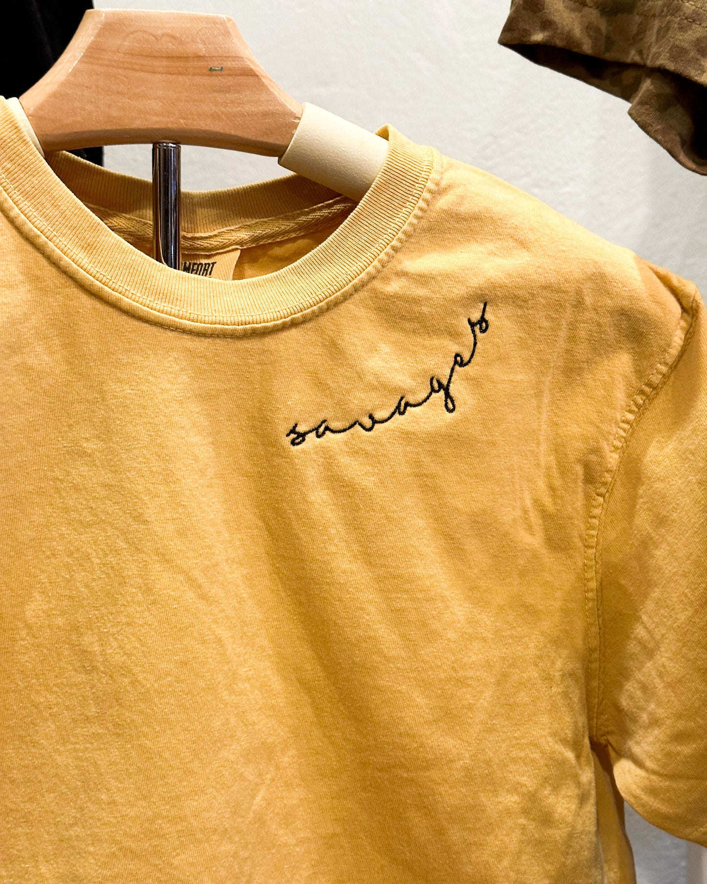 Savage Embroidery Neck Detail
