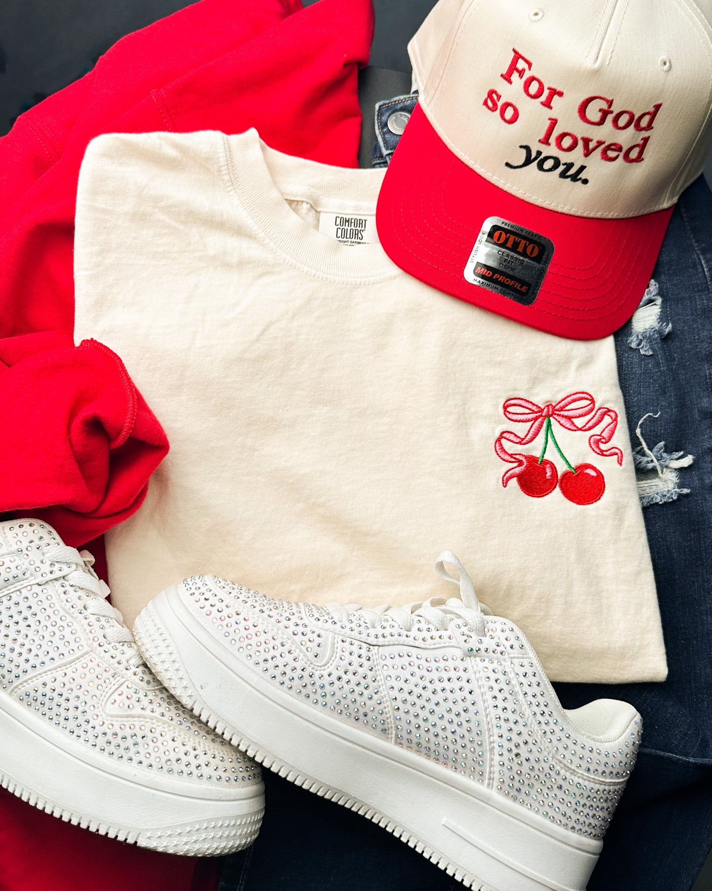 Cherries Short Sleeve Graphic Tee