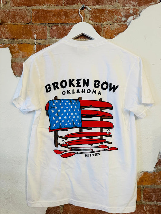 Canoe Broken Bow Logo Graphic Tee