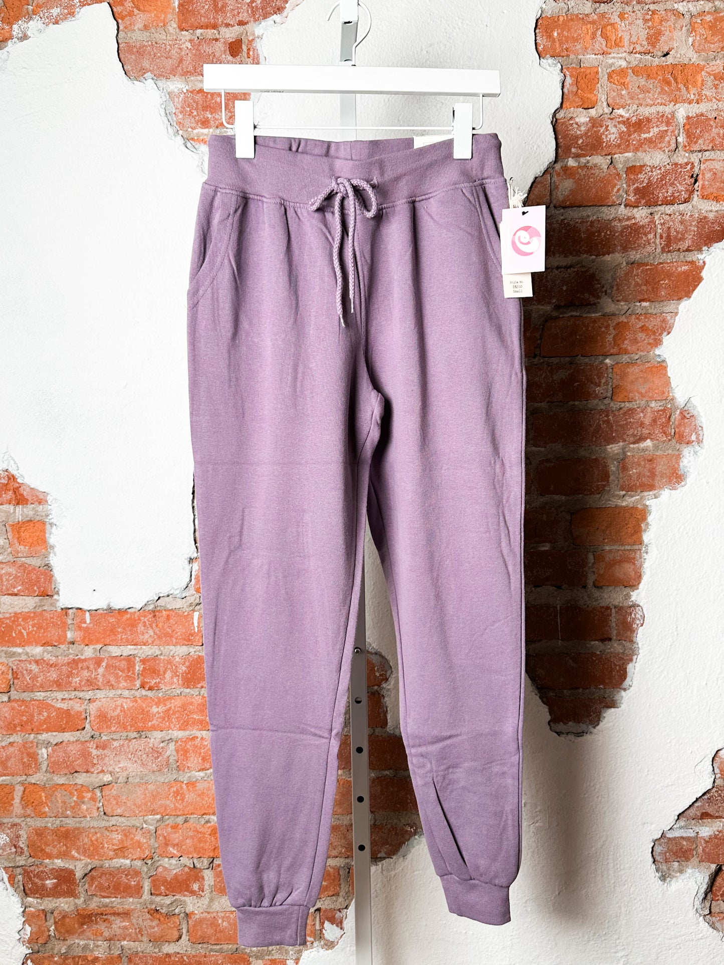 Purple Boyfriend Jogger