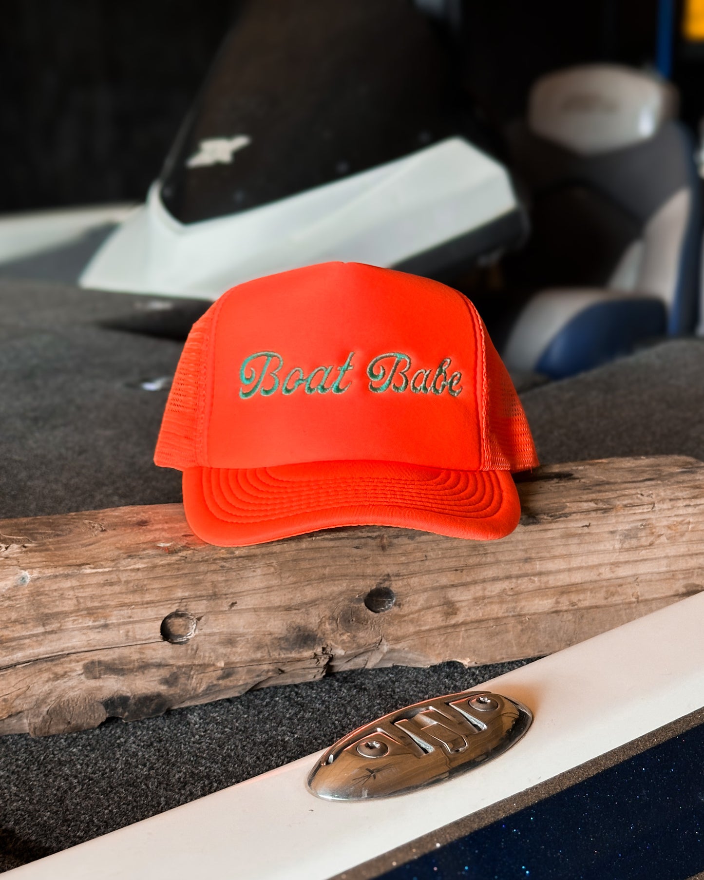 Boat Babe Foam Trucker Hat