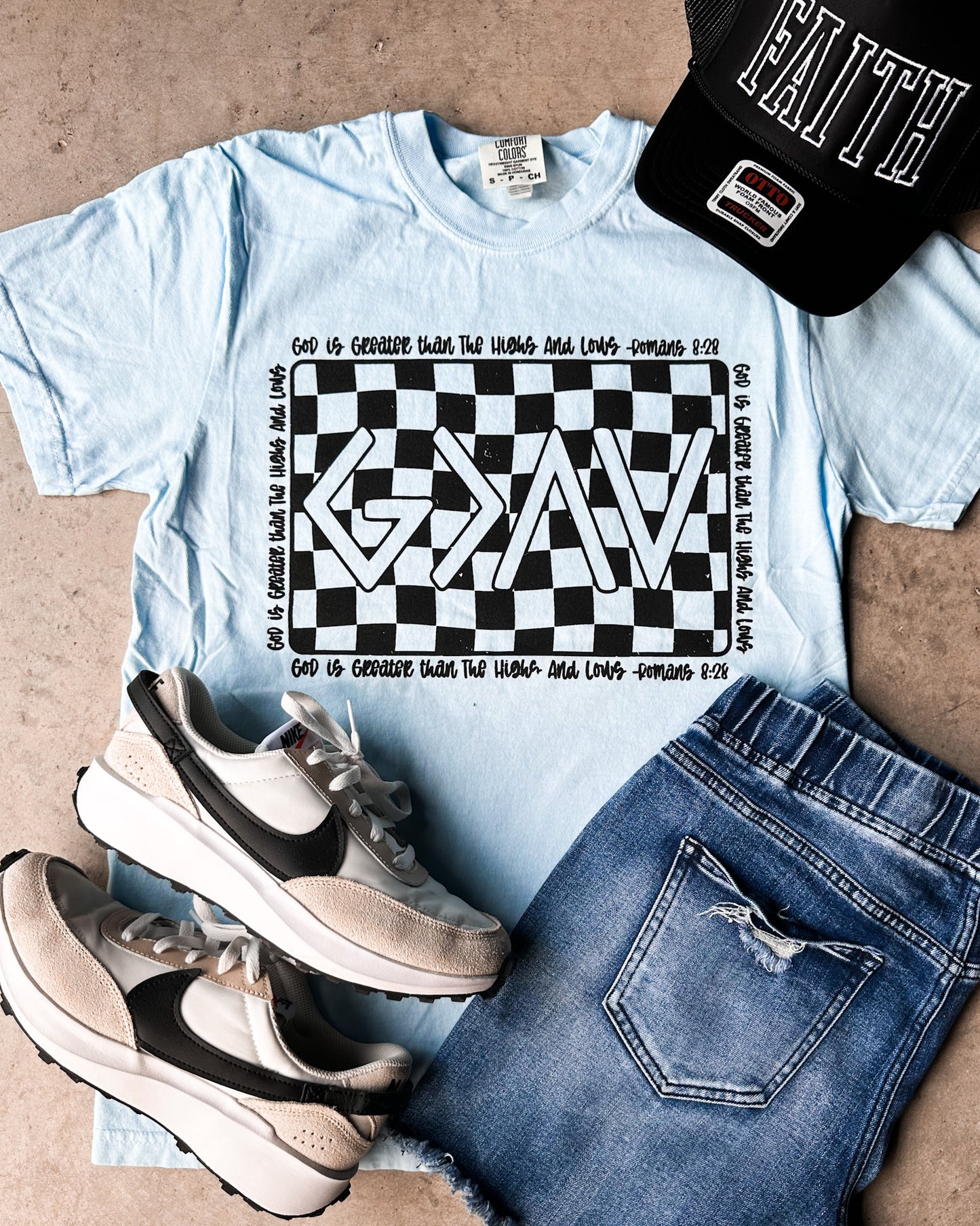 God Is Greater Than The Highs and Lows Graphic Tee