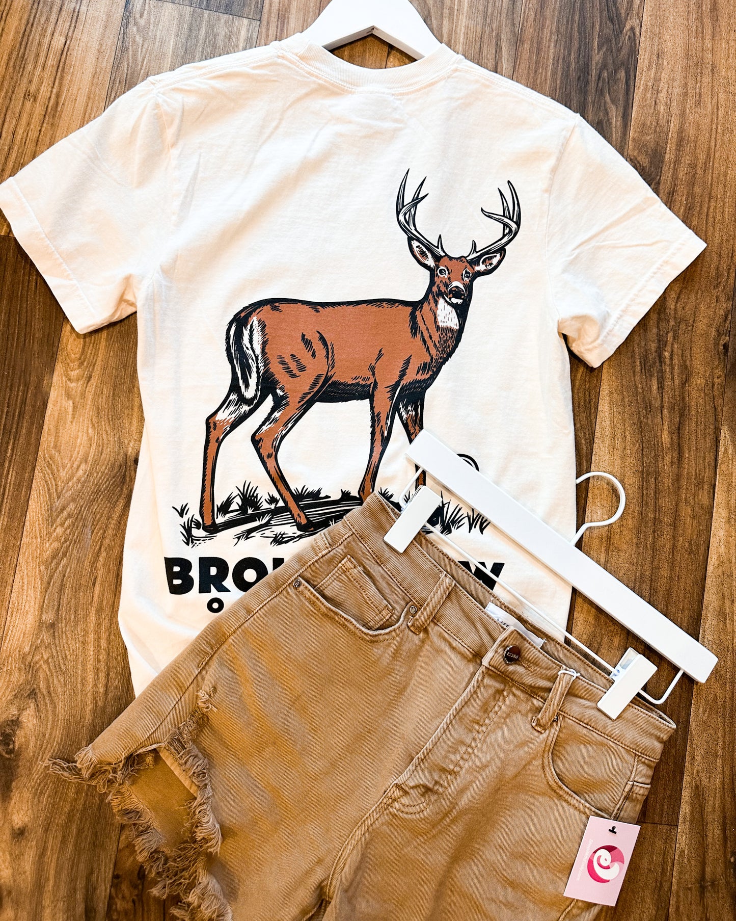 Broken Bow Deer Logo Graphic Tee