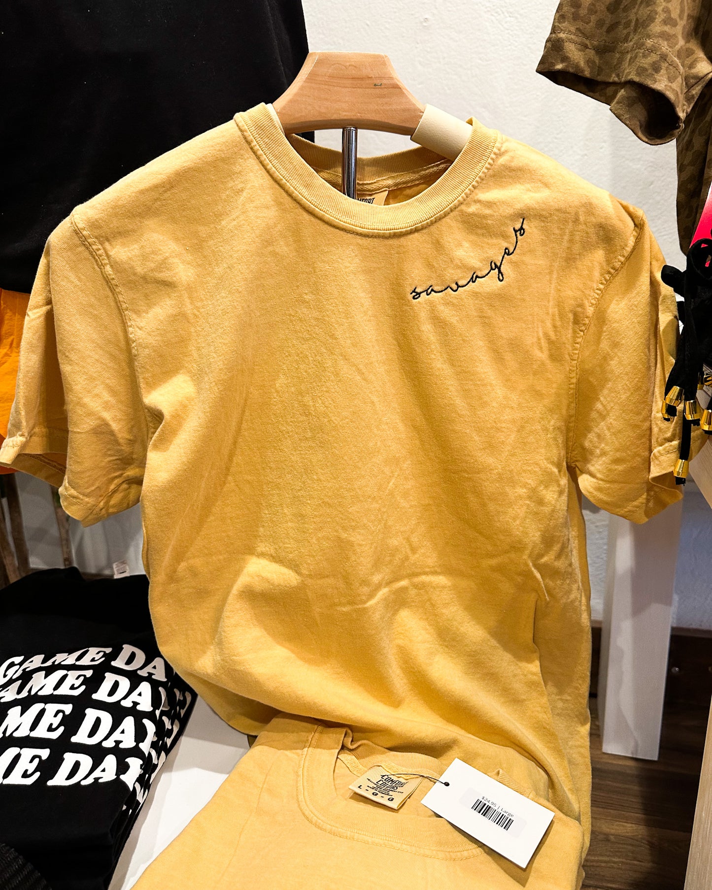 Savage Embroidery Neck Detail
