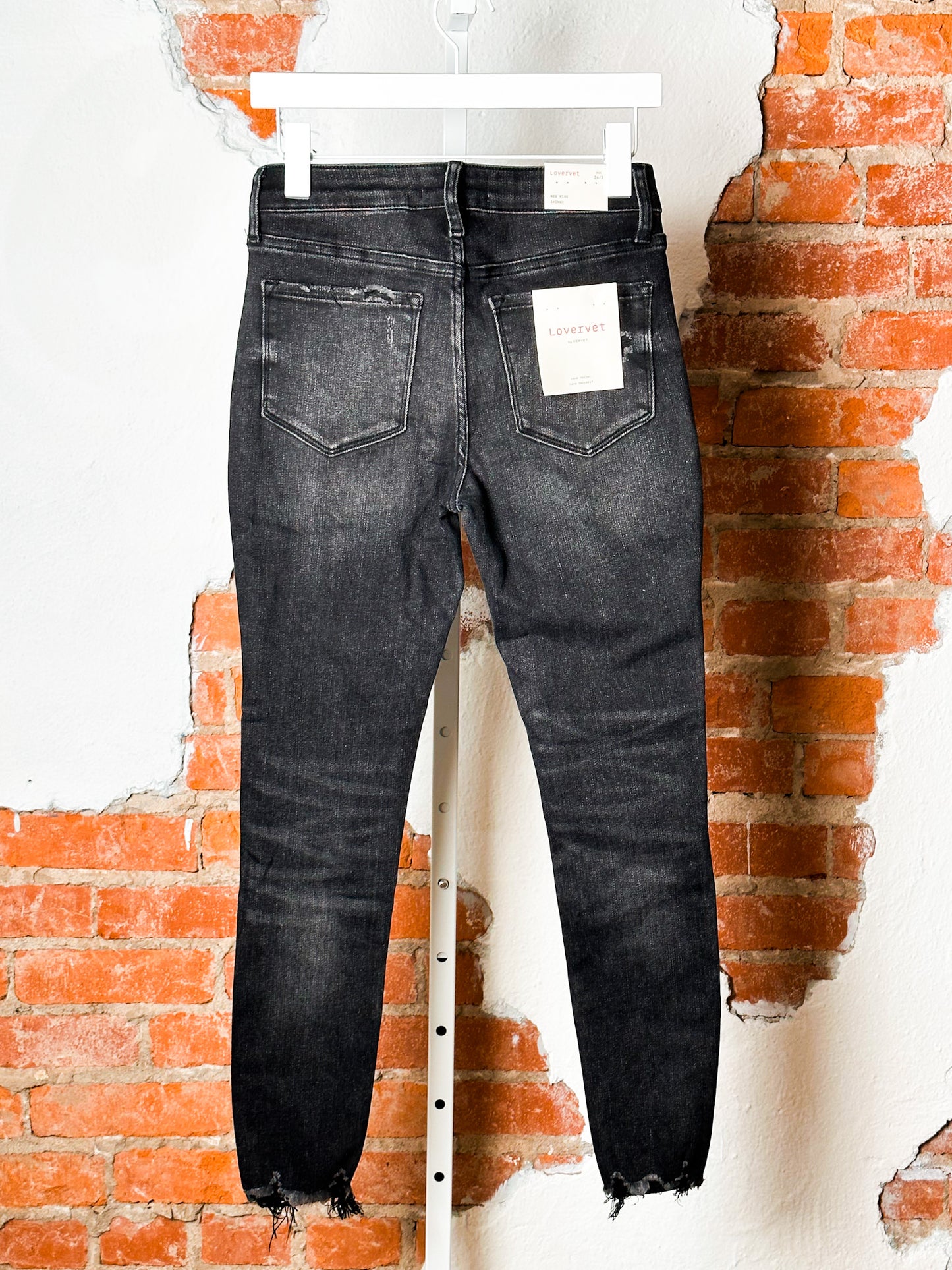 Lovervet Black Denim Skinny Jeans