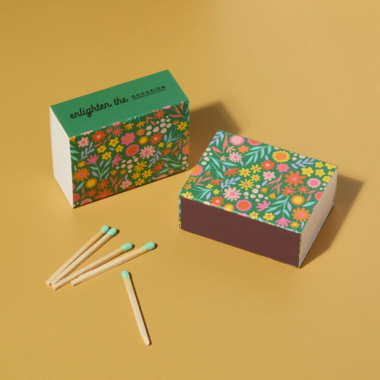 Floral Match Box