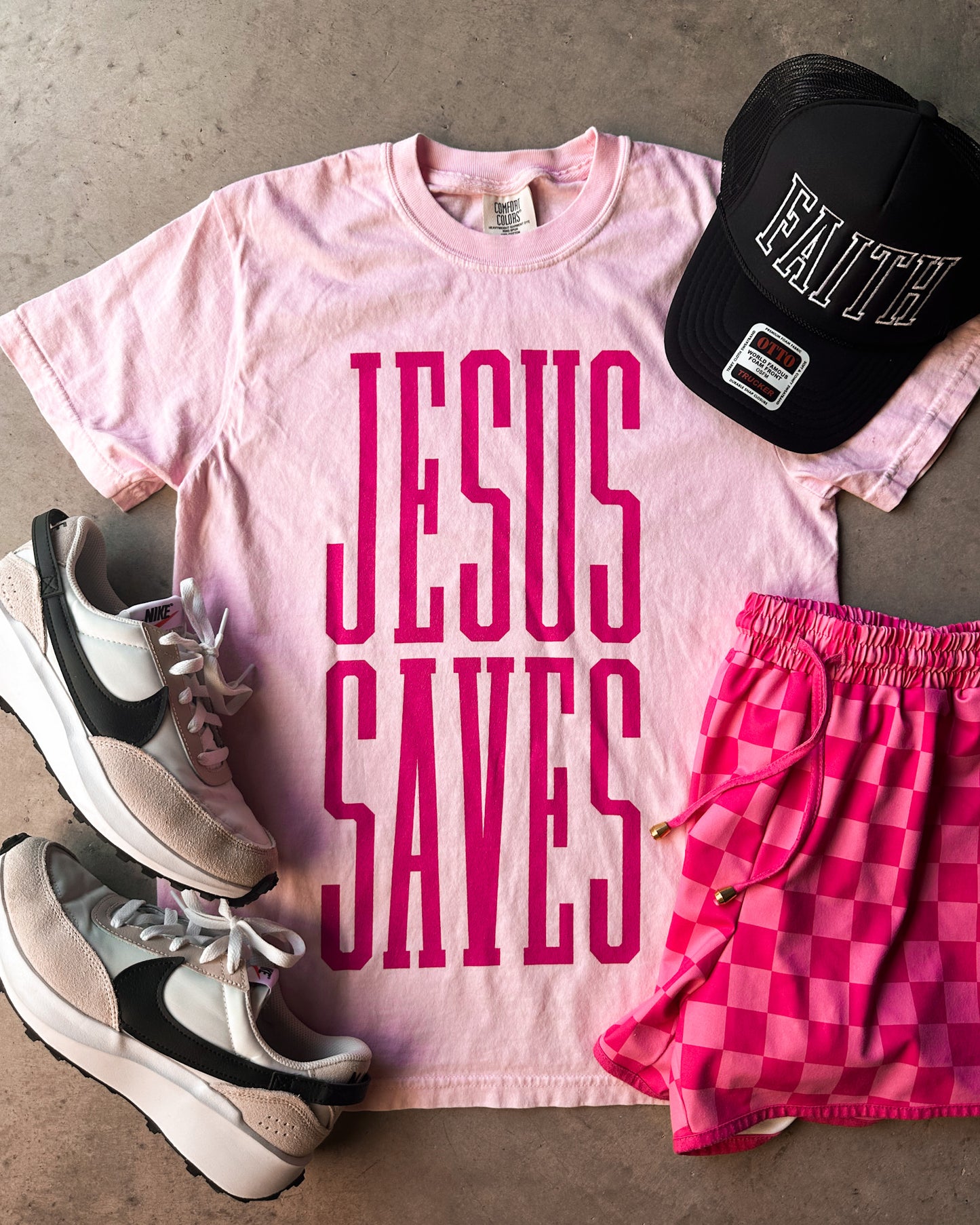 Jesus Saves Graphic Tee