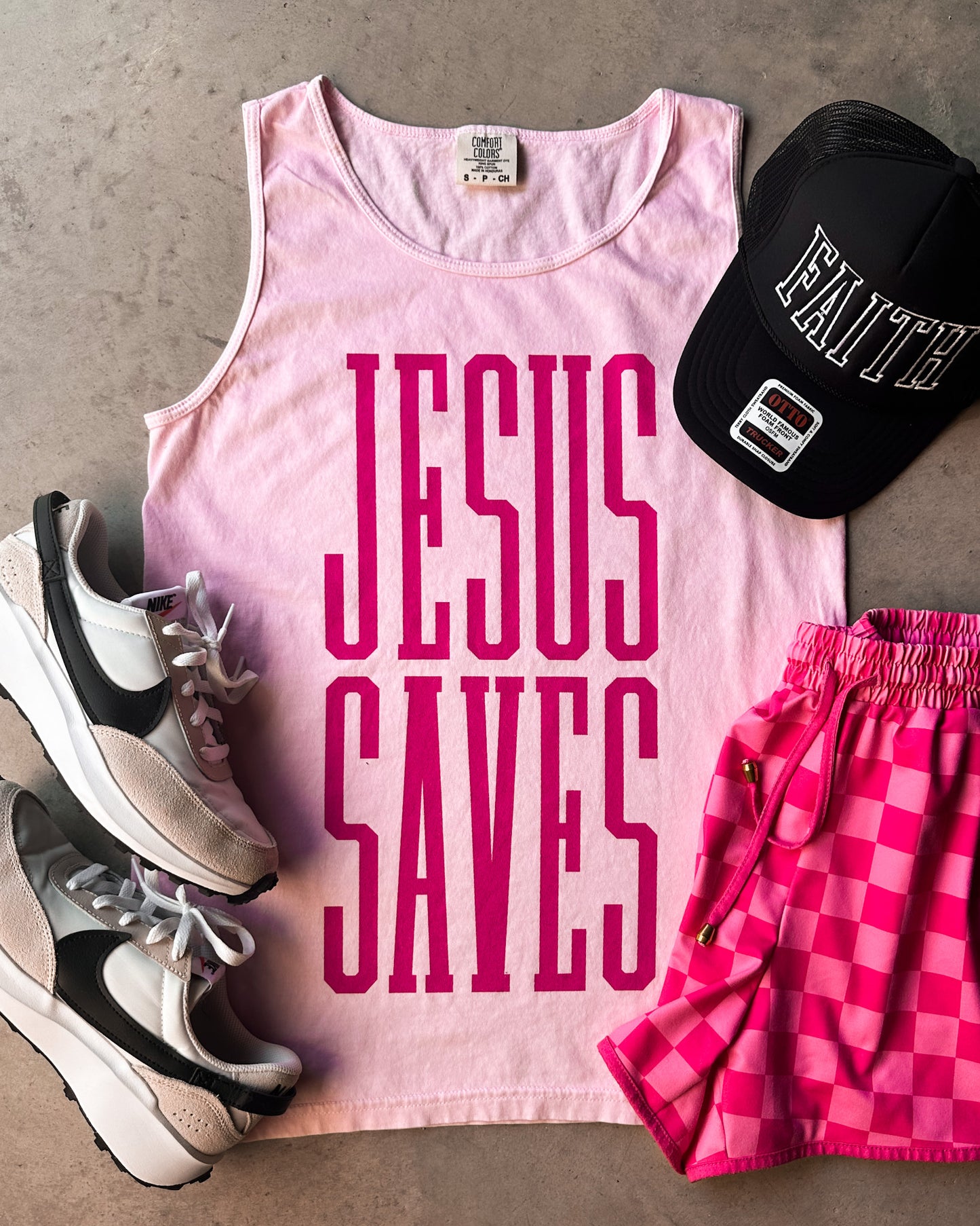 Jesus Saves Tank Top