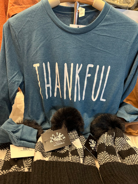 Thankful Long Sleeve Graphic Tee