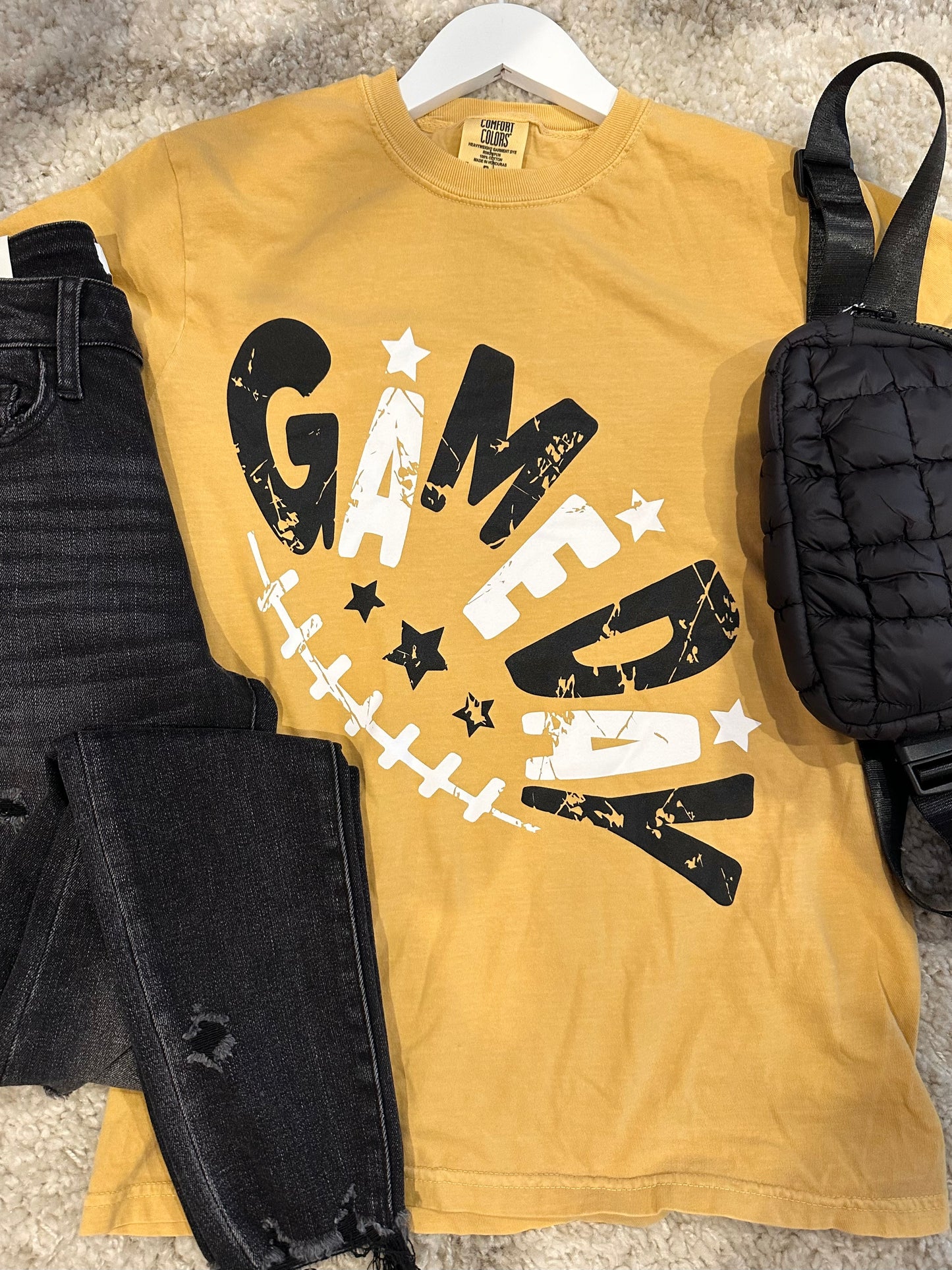 Game Day Loud Comfort Colors Graphic Tee