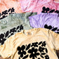 Purple Floral Colorblast Comfort Colors Tee