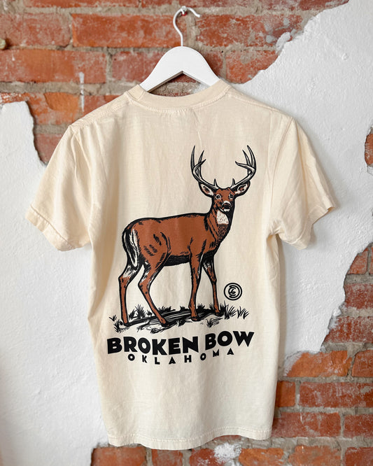 Broken Bow Deer Logo Graphic Tee