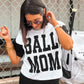 Ball Mom Cropped Tee