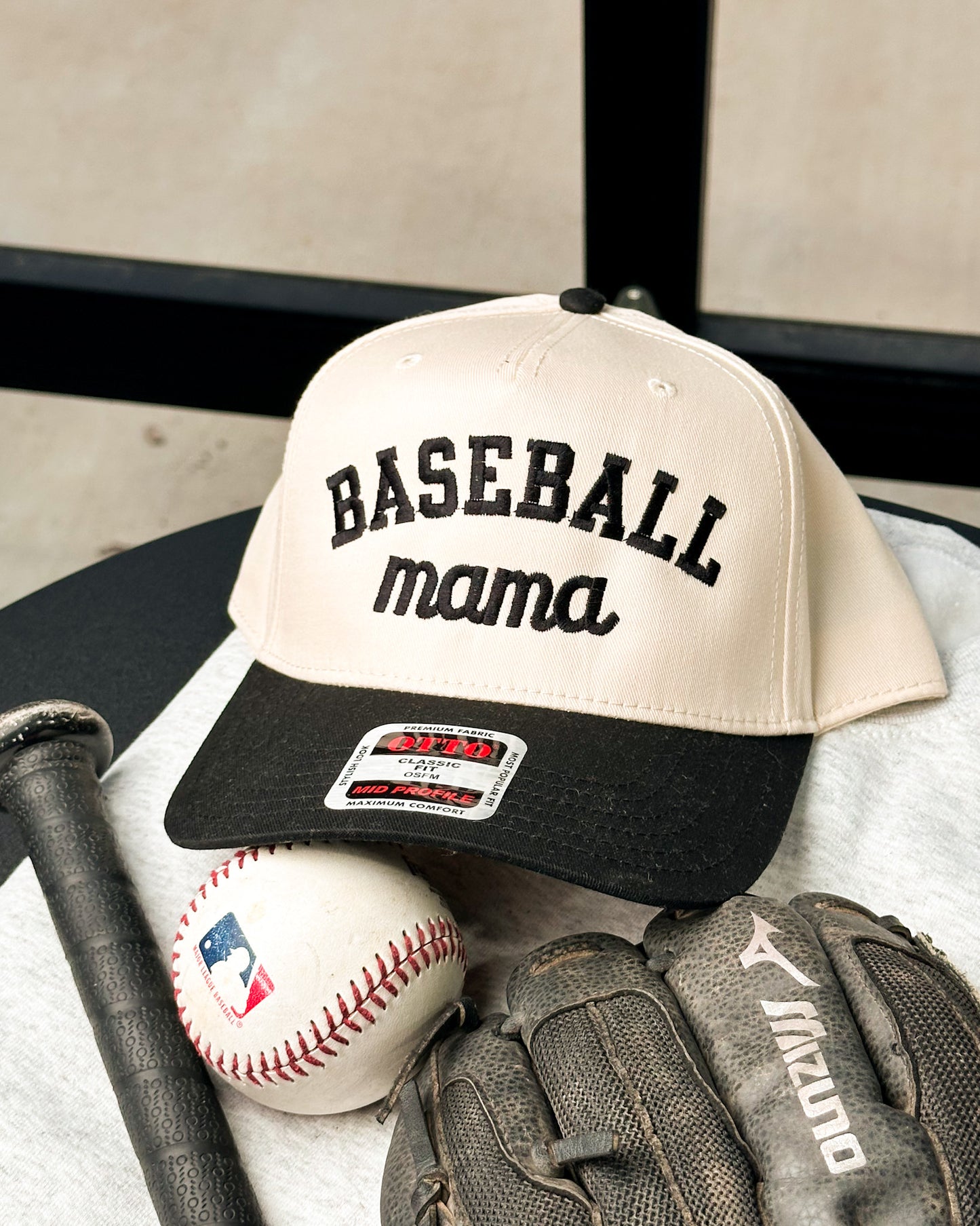 Baseball Mama Embroidery Cap