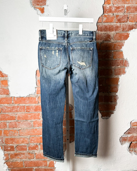 Kancan Distressed Boyfriend Jean