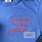 Grace Upon Grace Embroidery Tee