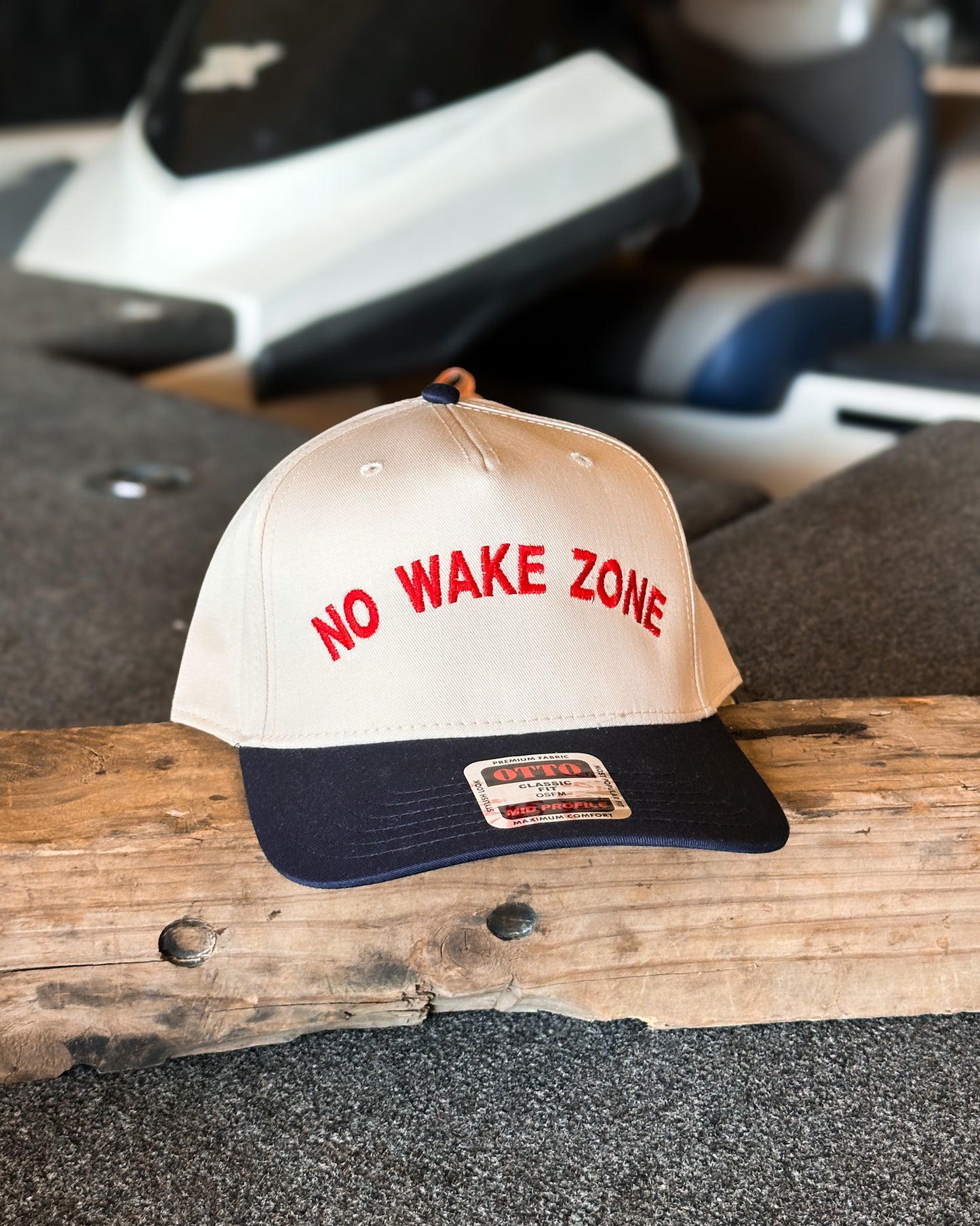 No Wake Zone Hat